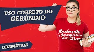 GERÚNDIO COMO USAR CORRETAMENTE  Profa Pamba [upl. by Inanaup]