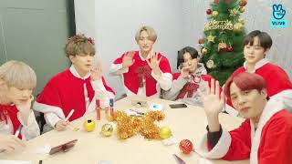 ENG SUBATEEZ VLIVE ATEEZ 2020 CHRISTMAS LIVE [upl. by Ellehcir430]