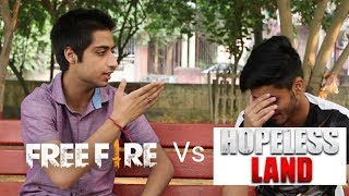 Free Fire Vs Hopeless Land Comparison [upl. by Araek]