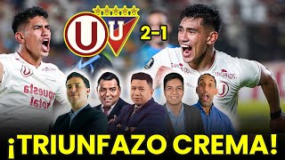 LA U VENCIÓ AL CAMPEÓN DE LA SUDAMERICANA CON DOBLETE DE RIVERA  3 PUNTAZOS EN LIBERTADORES [upl. by Antsirhc866]