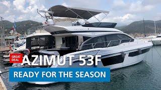 Azimut 53 Flybridge 2023 [upl. by Sualk]