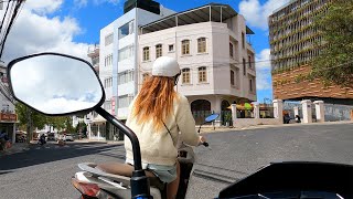 🇻🇳 DALAT CITY CENTER ➡️ MONGOLAND FUN PHOTO 📸 AREA of Dalat Vietnam  4K HD 🎧 [upl. by Dottie]