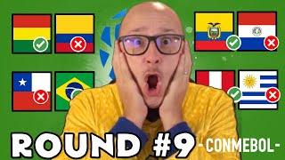 2026 FIFA World Cup Qualifiers  CONMEBOL 9 Predictions [upl. by Nodearb]