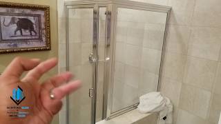 How to Replace An Old Shower Door To A Frameless [upl. by Pearce]