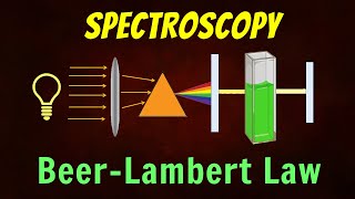 Spectroscopy  Beer Lamberts Law [upl. by Dnesnwot]