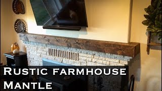 How to build a fireplace mantel [upl. by Pengelly12]