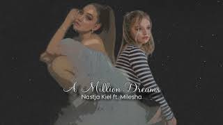 A Million Dreams Cover Nastja Kiel ft Milesha [upl. by Nickolai]