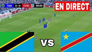 Tanzanie vs RD Congo EN DIRECT  Qualifications Coupe dAfrique des Nations  Match deFootball [upl. by Elise]