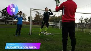 Allenamento Portieri  Forza esplosiva e pliometria abbinate alla tecnica [upl. by Kahlil]