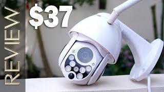 Testing The Cheapest Outdoor WiFi PTZ IP Camera I Could Find  Besder Security Camera Review [upl. by Okimuy]