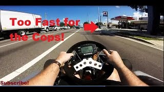 Shifter Go Kart 90mph on the Street vs the Police in Florida [upl. by Petulah]