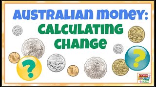 Australian Money Calculating Change [upl. by Kironde900]