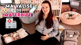 Je prépare ma VALISE de MATERNITÉ  Salle de Naissance  👶🏻​🍼​ [upl. by Adaminah625]