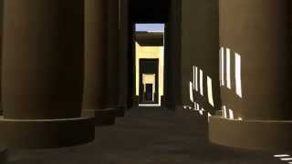 A digital reconstruction of the Karnak Temple in Egypt [upl. by Valentina]