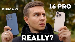 WORSE iPhone 16 Pro vs 15 Pro Max Camera Comparison [upl. by Noivert556]