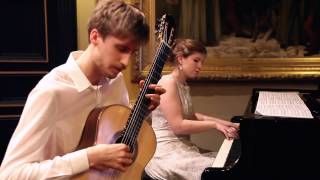 Franz Schubert  Sonata Arpeggione  Duo Adentro [upl. by Firmin]