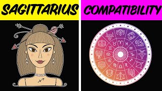 SAGITTARIUS COMPATIBILITY with EACH SIGN of the ZODIAC [upl. by Vardon]