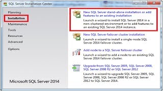 Install Sql Server 2014 on Windows 1011 P7 [upl. by Gilbertson]