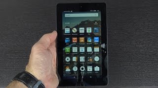 Amazon Fire 7quot Tablet 5th Gen Unboxing and First Impressions [upl. by Ocinom445]