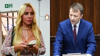 Łukasz Schreiber w towarzystwie kobiety – Marianna wyraża swoje rozczarowanie [upl. by Mayes]