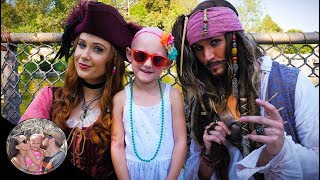 THEY CAPTURED JACK SPARROW amp THERES A HUGE REWARD  DISNEYLAND VLOG 116 [upl. by Klemens184]