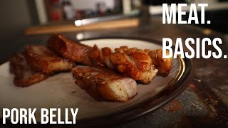 MEAT BASICS  Roasted Pork Belly 2 Ways  Simple Carnivore Recipe [upl. by Lieberman]