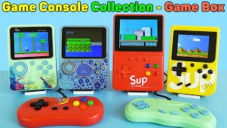 Game Console Collection  Game Box SUP 400 In 1 Retro And Handheld  Unboxing amp Review [upl. by Lubeck]