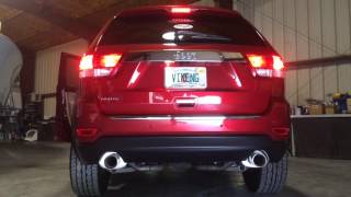 Custom Magnaflow Exhaust Grand Cherokee 57 [upl. by Ahsilat]