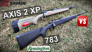 Savage Axis 2XP VS Remington 783 which one is the best budget [upl. by Pollitt890]