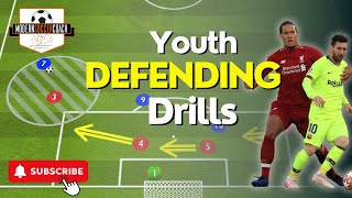 Defensive Drills at Youth Level Bonus Links [upl. by Annavaj]