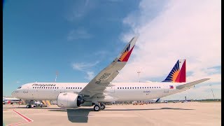 Introducing Philippine Airlines new Airbus A321neo [upl. by Orrin]