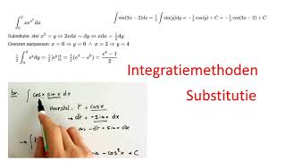 Integratiemethoden Substitutie [upl. by Cutter964]