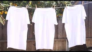 DIY How to Brighten White Clothes Without Bleach  Thrive Market [upl. by Nico]