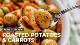 Perfectly Roasted Potatoes with Garlic Carrots amp Onions [upl. by Zoldi]