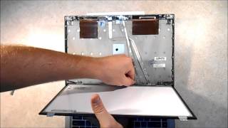 Laptop screen replacement  How to replace laptop screen HP EliteBook 8460p Tutorial [upl. by Yelsnit]