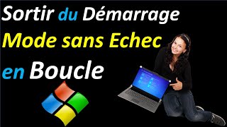 COMMENT SORTIR DU MODE SANS ECHEC WINDOWS 10 [upl. by Ennahtebazile]