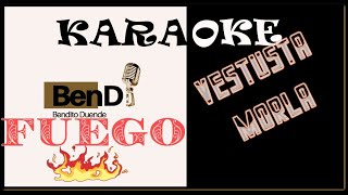 KARAOKE FUEGO VETUSTA MORLA [upl. by Enilra]