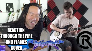 DragonForce Herman Li Reaction to Cole Rolland Through the Fire and Flames Cover [upl. by Rego253]