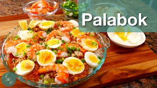 How to make Palabok  Easy and delicious Filipino Rice Noodles [upl. by Maddeu785]