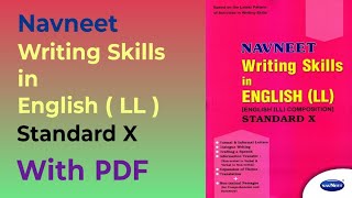 Class 10th English Writing Skills Navneet book with PDF studymakers [upl. by Aivil]