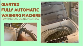 Giantex FullAutomatic Portable Washing Machine DETAILED How To Set Up In Apartment amp 30 day Review [upl. by Laurin]