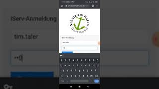 IServ neues Passwort erste Anmeldung am Browser [upl. by Keene711]