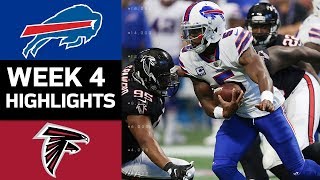 Bills vs Falcons  NFL Week 4 Game Highlights [upl. by Buroker615]