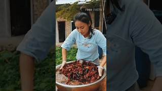 Crayfish cooking recipe it’s really awesome 😋food mukbang asmreating eatingvideos crayfish [upl. by Nylannej]