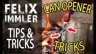 Victorinox Tips amp Tricks 2440  My 3 favorite Can Opener Tricks [upl. by Darcey]