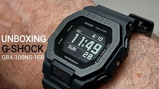 UNBOXING CASIO GSHOCK GBX100NS1ER [upl. by Kalle]