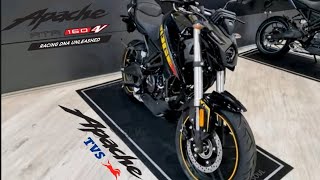 Finally 2024 TVS Apache RTR 160 4v Is Coming New Shape 2024 Design  Launch Date amp Features 2024 [upl. by Nelak]