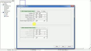 Servo Motor Position Control Delta PLC [upl. by Korry]