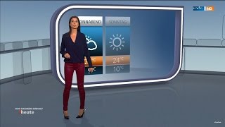 Stephanie Meißner  Wetter MDR Sachsen amp SAH  22092016 [upl. by Breanne]