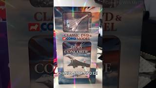 CHARITY SHOP FIND £2  Corgi Story of Concorde DVD amp Model [upl. by Esinart]